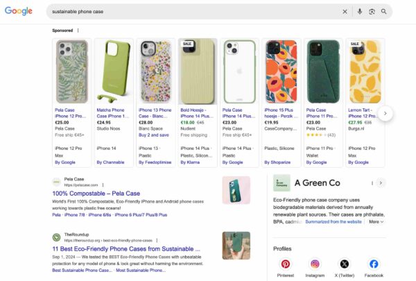 search results for search query sustainable phone case